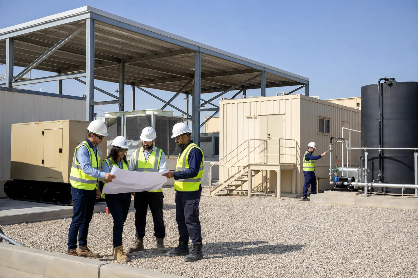 Construction, maintenance and facility sustainment support in Jordan